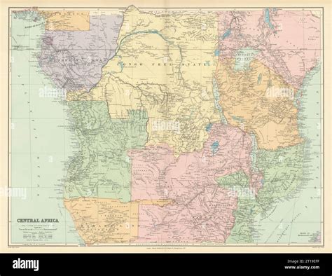 Central Africa Congo Free State Rhodesia German East Africa STANFORD