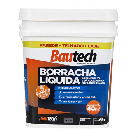 Borracha Liquida Grafite Kg Bautech Leroy Merlin