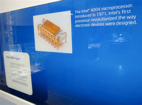 Current 4004 Display at Intel Museum (2014) & Introductory Note