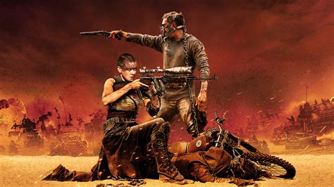 Mad Max Fury Road HD Wallpaper Featuring Imperator Furiosa And Max