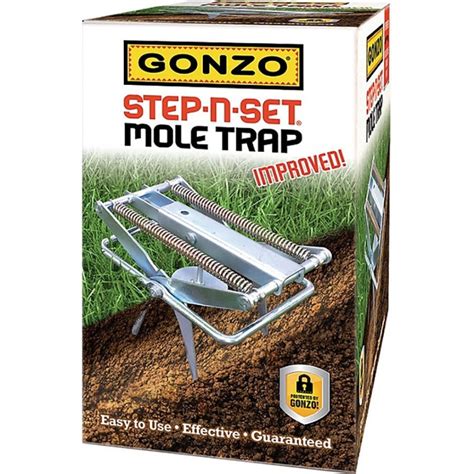 Step N Set Steel Mole Trap