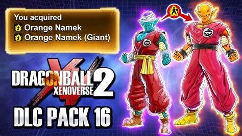 Dlc Pack 16 New Cac Orange Awoken Skill Dragon Ball Xenoverse 2