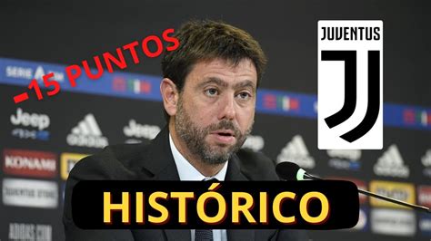 ¡han Sancionado A La Juventus Con 15 Puntos Menos Por Esto Youtube