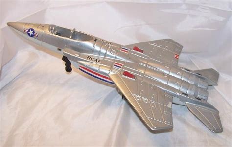 Ertl RCAF Airplane Large Silver Diecast Metal Toy Plane, USA