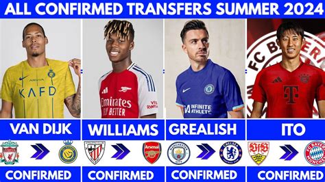 All Latest Confirmed Transfers Summer Williams To Arsenal