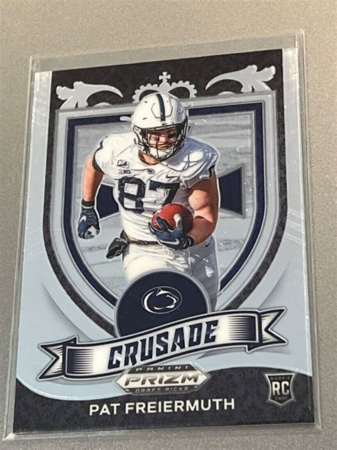 2021 Prizm Draft Picks Pat Freiermuth Crusade Rookie NM EBay