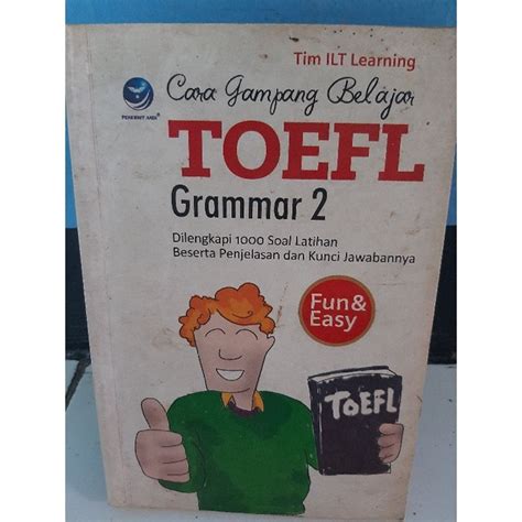 Jual Buku Belajar TOEFL Shopee Indonesia