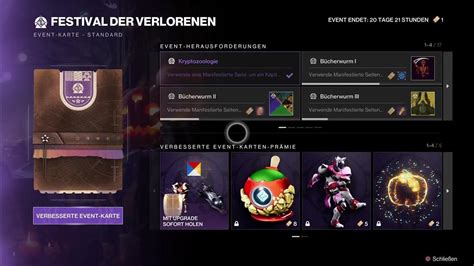 Ger Destiny 2 Festival Der Verlorenen Waffen Rüstungen Und Vieles Mehr Youtube