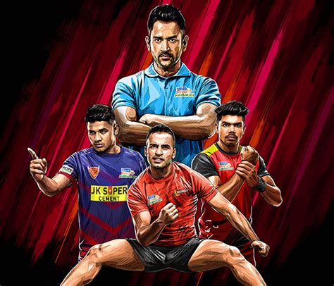 Pro Kabaddi 2022 | sports illustration | Behance