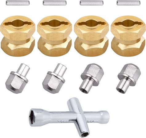 Amazon Hobbypark Rc Brass Spacers Mm Wheel Hex Hubs Extenders