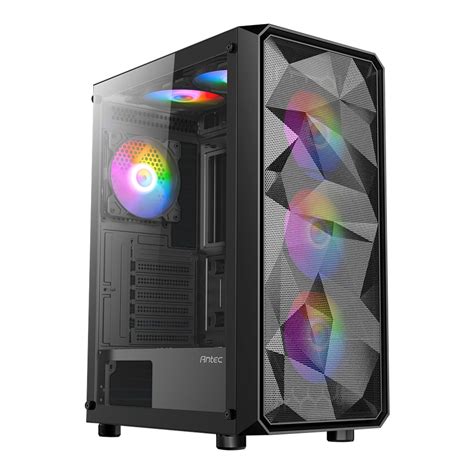 Case Antec Ax Rgb Extreme Black Iris Technology