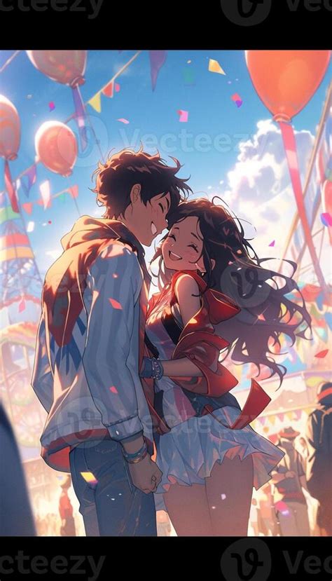 Anime Kissing Couple
