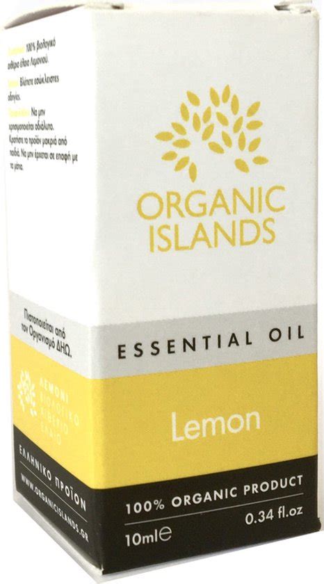 Organic Islands Lemon Essential Oil