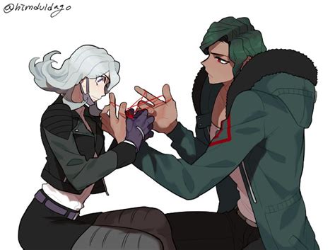 Sakakura Juuzou And Kimura Seiko Danganronpa And 1 More Drawn By