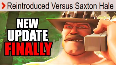 TF2 NEW UPDATE SAXTON HALE IS HERE SUMMER UPDATE 2023 YouTube