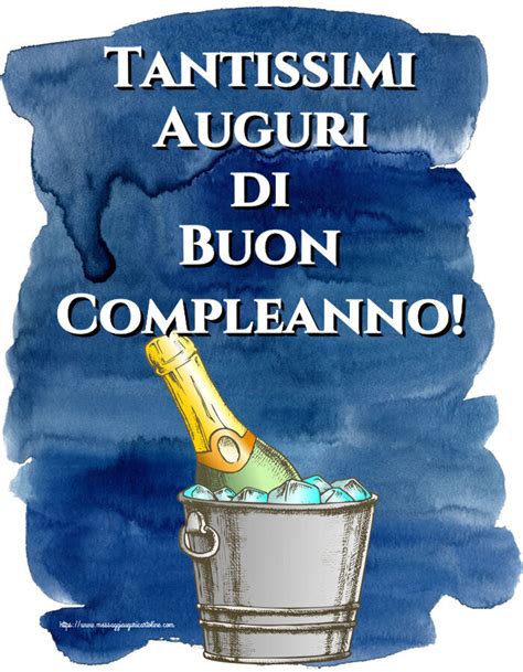 Cartoline Di Compleanno Tantissimi Auguri Di Buon Compleanno