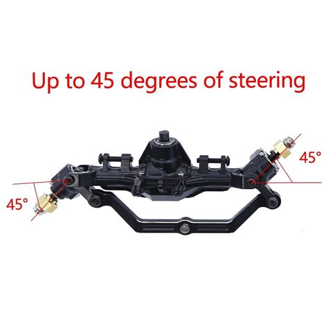 Aluminum Alloy Front Rear Portal Axle For Traxxas Trx M Rc Car