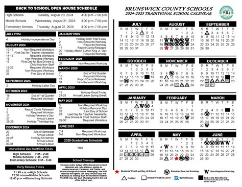 Brunswick County School Calendar 2024 2025 - Kylen Minerva