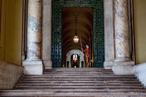 Premium Photo Vatican City Italy June 8 2018 A Member Of The