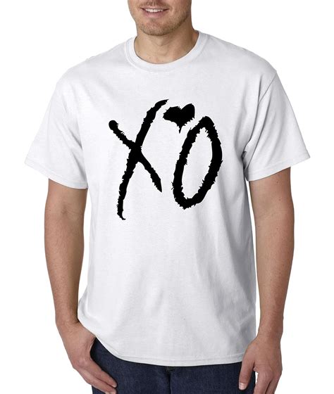 762 Unisex T Shirt Xo The Weeknd Heart Weekend Blackout Kinihax