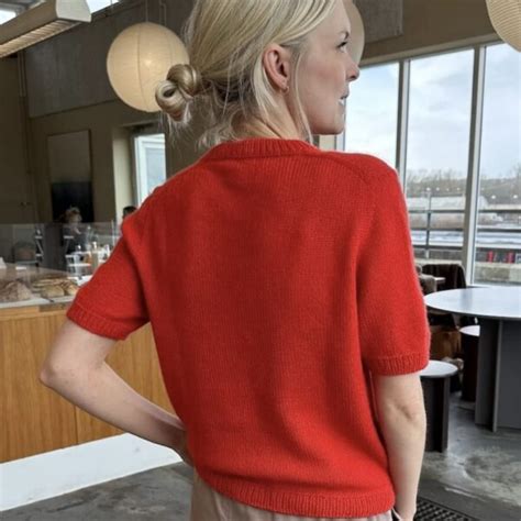 Poppy Tee Opkrift Fra Petiteknit Tante Gr N Cph