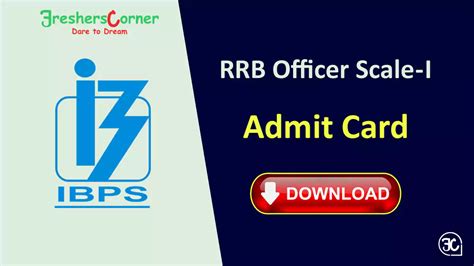 Ibps Rrb Po Admit Card 2023 Download Prelims Call Letter Fresherscorner