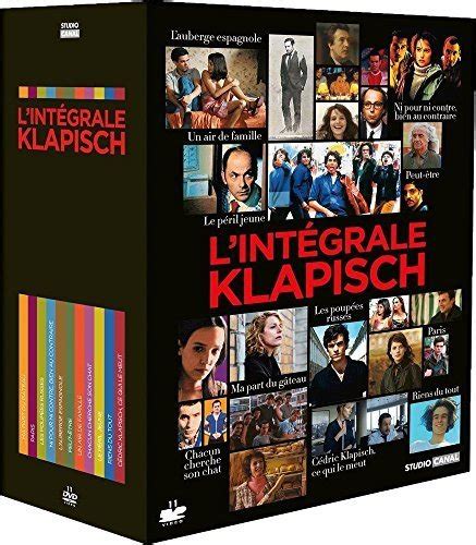 Cédric Klapisch Collection 11 DVD Box Set Ma part du gâteau Le