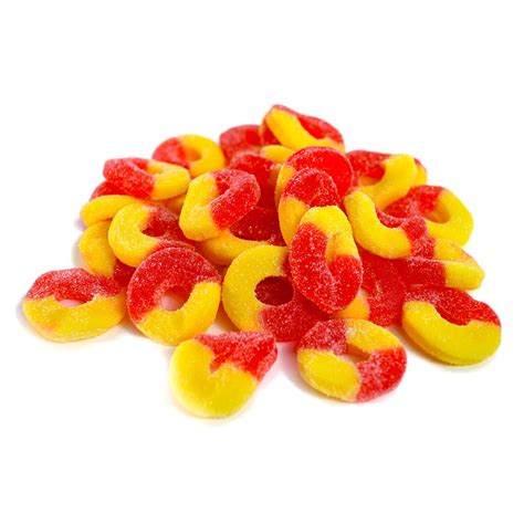 Gummy Strawberry-Banana Rings - LorentaNuts.com