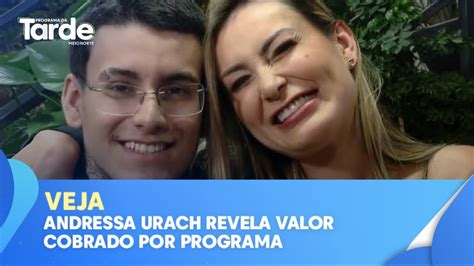 Andressa Urach Revela Valor Cobrado Por Programa YouTube