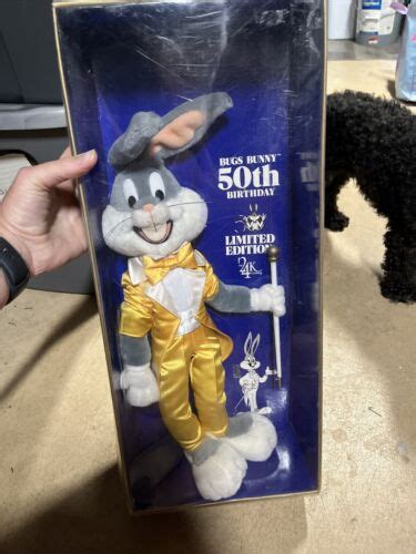 VINTAGE BUGS BUNNY 50th BIRTHDAY LIMITED EDITION 24K COMPANY