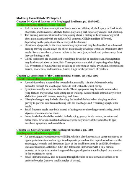 Med Surg Exam Complete Study Guide Galen College Of Nursing Nur