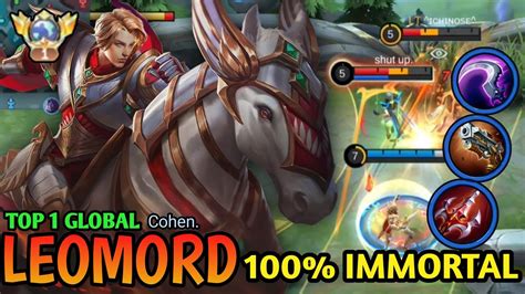 100 IMMORTAL Leomord Aggressive Plays W Brutal Damage Build Top