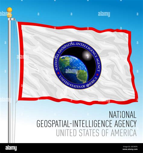 Us National Geospatial Intelligence Agency Flag United Staes Of