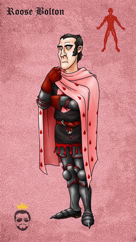 Roose Bolton By Felipenn Bolton Game Of Thrones 3 Asoiaf Art