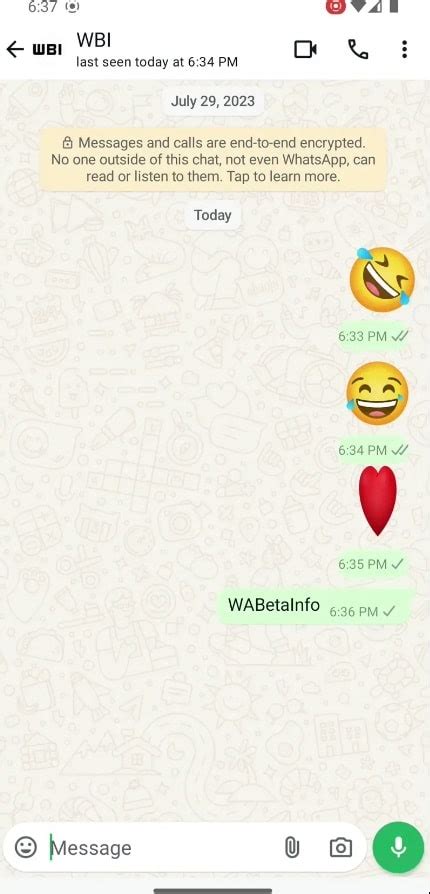 WhatsApp Inicia Testes Emojis Animados No Android