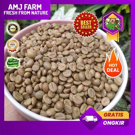 Jual Premium Quality Kg Green Bean Kopi Robusta Gunung Kawi Kopi