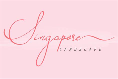 Singapore Landscape Font · 1001 Fonts