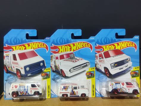 Hot Wheels Ace Of Hearts Vans W T Hunt Hobbies Toys Toys Games