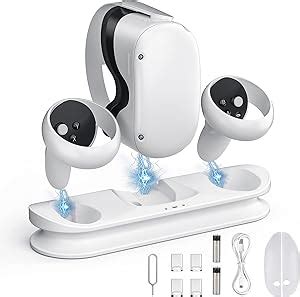 Aceshop Quest Charging Dock Vr Headset Charging Stand For Oculus Meta