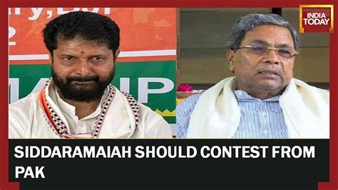 India Has No Place For Siddaramaiah Ct Ravi Bjp National Gen Secy Lashes Out At Congress