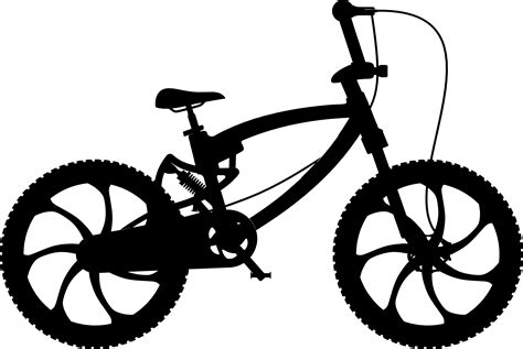 Road Bike Silhouette Clip Art