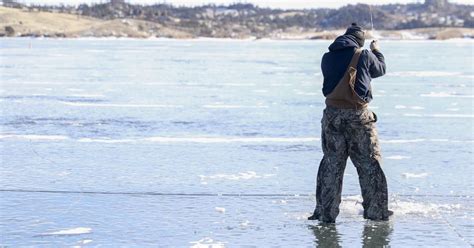 Anglers Ice Fish For Trophies At Curt Gowdy State Park Gallery