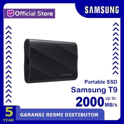 Jual Samsung 1TB T9 Portable SSD External USB-C USB A for iPhone 15 Pro ...