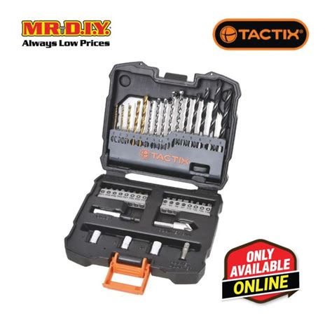 TACTIX Drill Bit Set 37 Pieces MR DIY