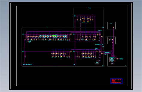 某工厂火灾自动报警及联动控制系统图autocad 2000模型图纸下载 懒石网