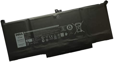 Battery For Dell Latitude E F Ygt X G