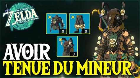 Comment Débloquer la TENUE du MINEUR dans Zelda Tears of the Kingdom