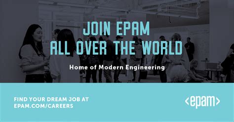 Grow Your Career With Epam All Over The World