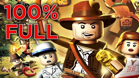 LEGO Indiana Jones The Original Adventures PS2 FULL 100 WALKTHROUGH