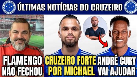 MICHAEL NÃO FECHOU O FLAMENGO E CRUZEIRO SEGUE NA DISPUTA